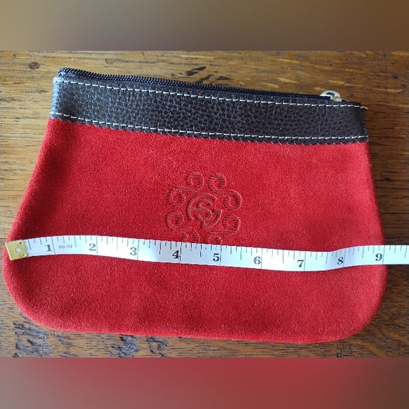 🎉Suede Zipper Pouch - Picture 4 of 5
